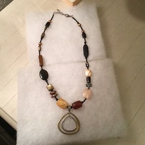 Silpada multi stone necklace